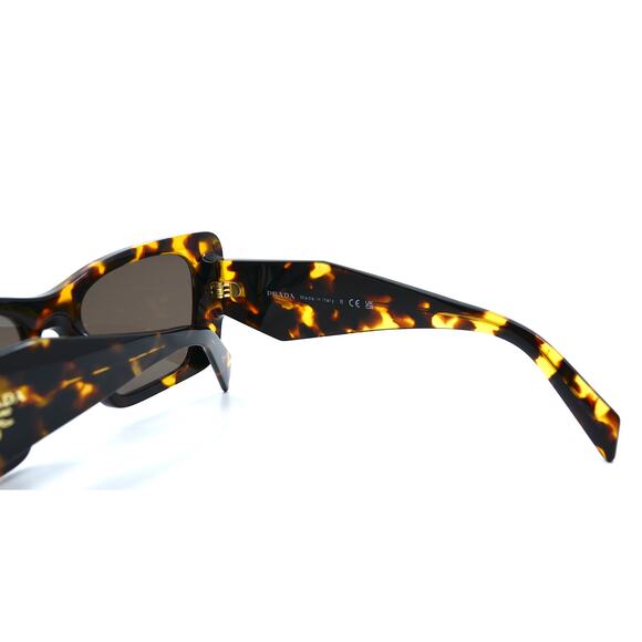 NEW PRADA 08YS DARK HAVANA BROWN WOMEN'S AUTHENTIC SUNGLASSES - Picture 8 of 13